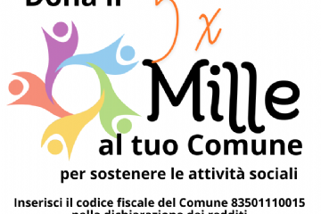 Dona il 5 x mille al Comune